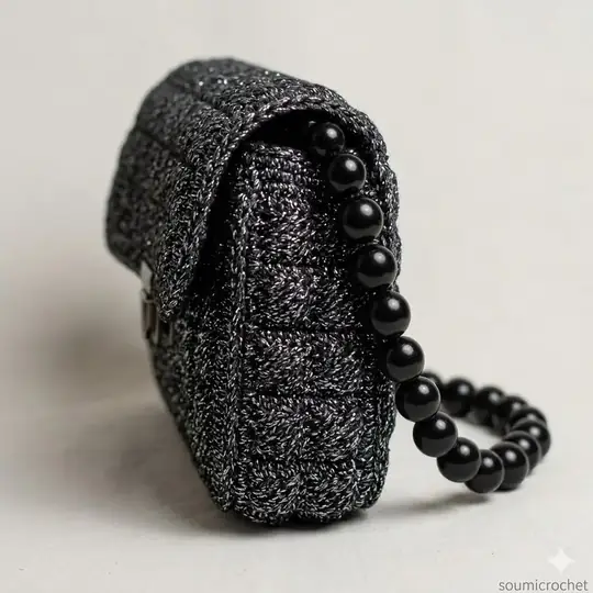 Modèle Noir Prestige - Perles noires luxe