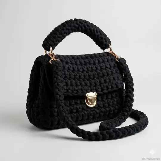 Modèle Black Crochet - Crochet noir classique