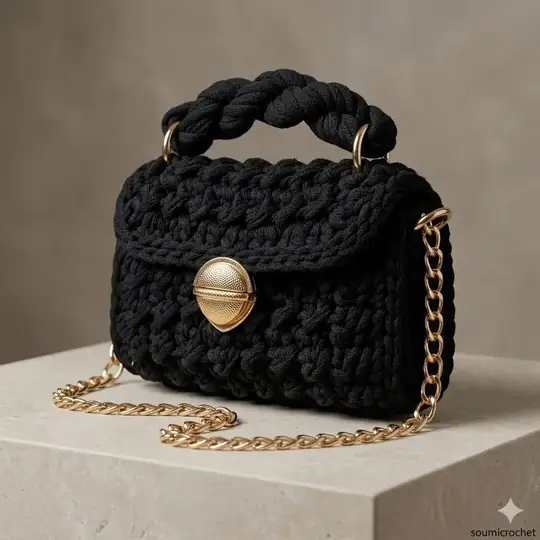 Modèle Mini Noir - Petit sac noir